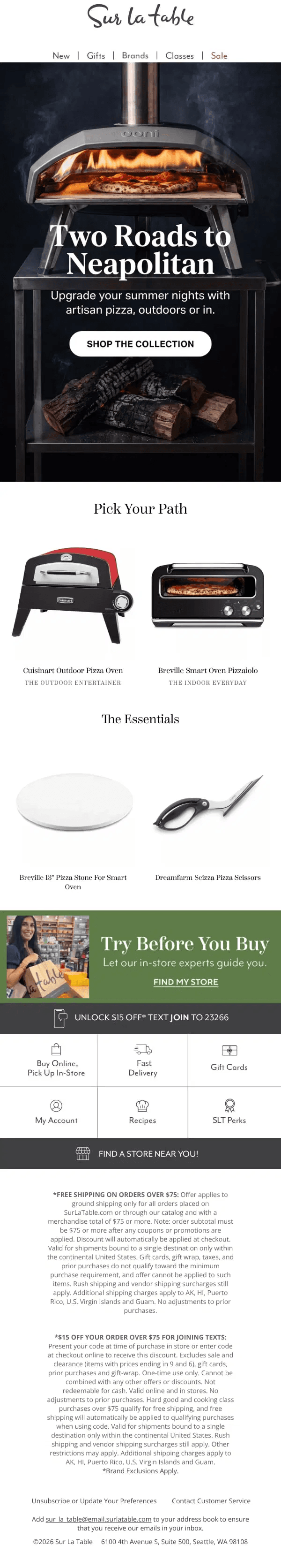 Two Roads to Neapolitan email