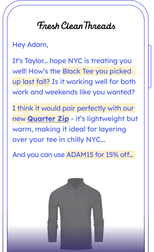 Fresh Clean Threads ltvai sample email Fresh Clean Threads ltvai sample email