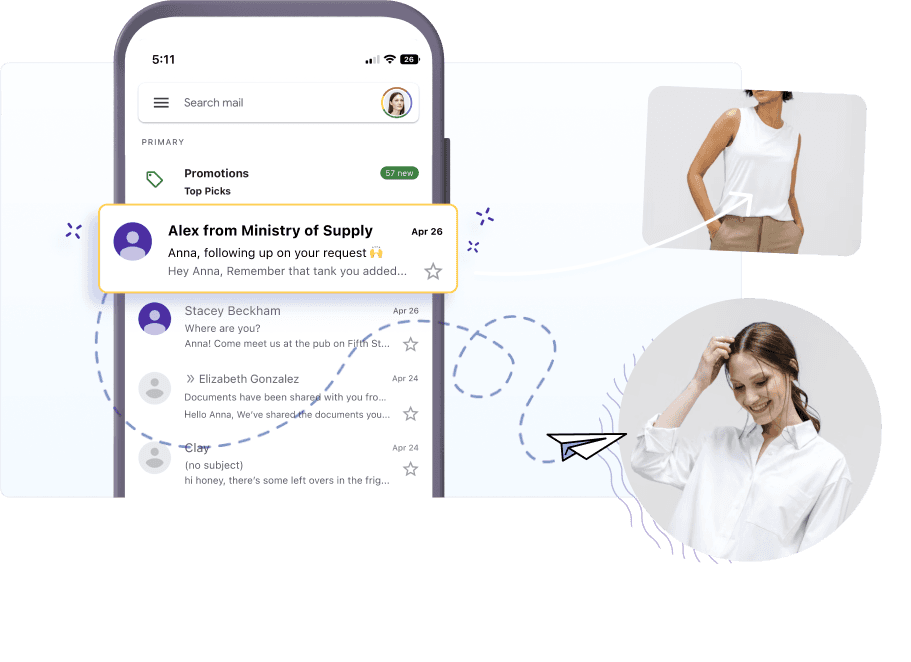 Ministry of Supply's challenge reaching lapsed customers before using conversational AI outreach